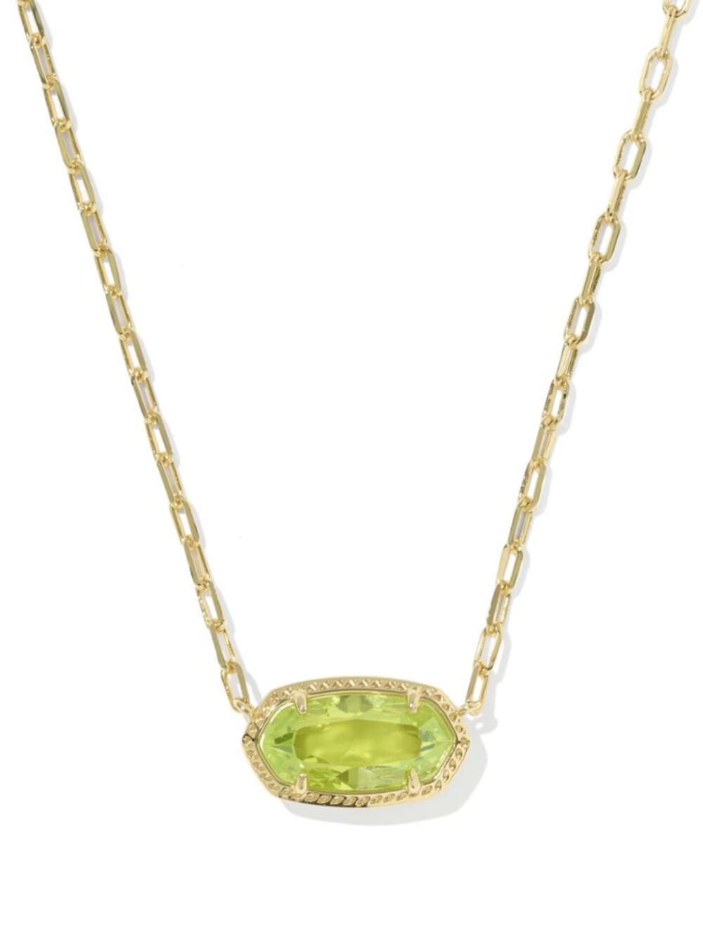 Kendra Scott Elisa Luxe Gold Short Pendant Necklace